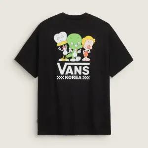[롯데백화점]반스 둘리 코리아 크루 반소매 티셔츠 블랙 VN0012PVBLK