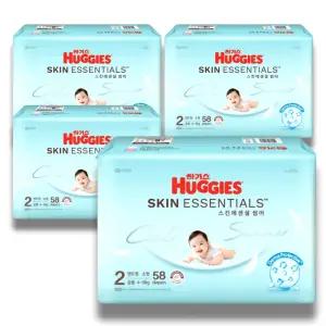 하기스 2026 스킨에센셜 썸머 밴드 2단계 58매 4팩