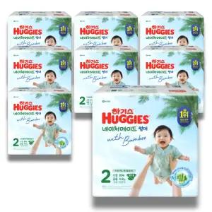 하기스 2026 네이처메이드 썸머 밴드 2단계 (공용) 80매 8팩 (특대용량)