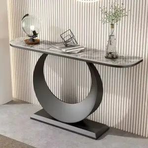 복도콘솔 높은 장식장 앤틱 북유럽 조립 협탁 인테리어 선반 거실 콘솔장 복도 이탈리안그레이