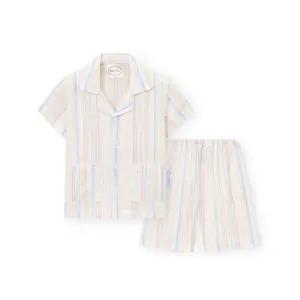 [오르시떼](광주신세계)아동 H113 파스텔틴트 반소매 파자마 세트