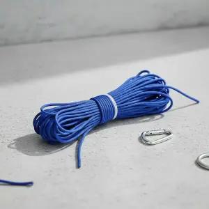 튼튼한 타프스트링 4mm 31M 블루 캠핑로프 다용도 스트링줄