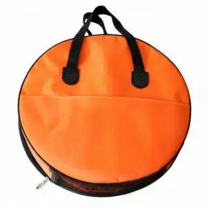 메쉬 장비 접이식 보관 원형 방수 케이스 가방 낚시