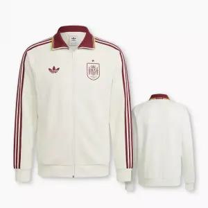 아디다스 스페인 어웨이 앤썸 자켓 화이트 JZ2249 레귤러핏 트랙자켓 윈드 런닝자켓