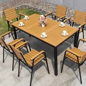 6인 테이블 의자 세트 카페 레스토랑 식탁 인테리어