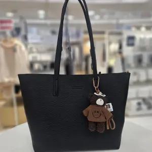 [몽크로스]곰돌이 장식 쇼퍼백/WT58139-1_BP