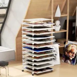 캔버스 건조대 선반 그림 유화 보관 거치대 인쇄물