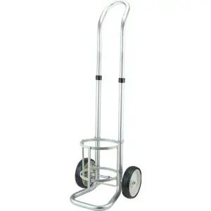 스테인레스 산소 실린더 이동 스텐 산소통 끌차 운반 손수레