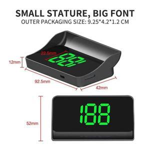 호환 HD M2 헤드업 디스플레이 GPS 디지털 속도계 KM/H 윈드실드 프로젝터 자동차 전자 액세서리