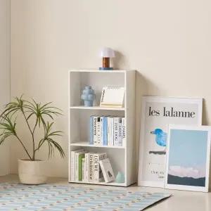 [인터데코]집이 넓어보이는 인테리어 슬림 책장 3단 60cm P0000CFY