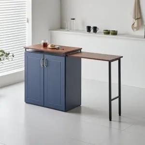 [인터데코]좁은공간 인출식 확장형 수납 식탁 조리대 P0000BNH