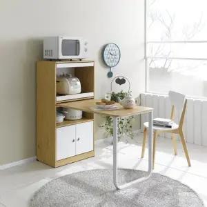 [인터데코]좁은공간 인출식 확장형 렌지대 수납 식탁 조리대 P0000BMW