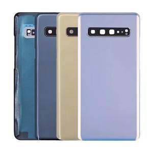 삼성 갤럭시 S10 5G G977 배터리 백 커버 하우징 접착 카메라 렌즈 교체용 휴대폰 후면 유리 케이스