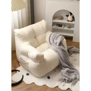 빈백 1인용 바닥 침실 원룸 의자 핑크 방수 소파 휴식 1인