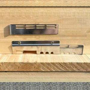 양봉 상자 벌집 문 입구 둥지 여왕 장벽 탈출 방지 환기 이동 벌 도구 2세트