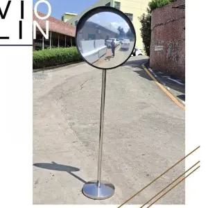 대형 볼록 거울 봉고 원형 반사경 광각 알루미늄 미러