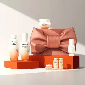 설화수 에센셜 탄력 3종 스킨 로션 자음 2종 수+유액+탄력크림 어머님 화장품 기획세트