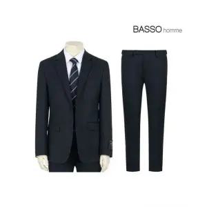 바쏘옴므 울 블렌디드 슬림핏 스트레치 수트 (WSX3JT07AWSX3PT07A)