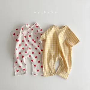 [연투] 마이베베 26여름 슬랍바디슈트 신생아 베이비 아기옷 6개월 12개월 여름슈트