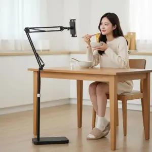 핸드폰 스탠드 거치대 갤럭시탭 각도조절 누워서 보기