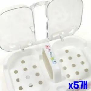 비누받침대 물빠짐 2구 홀더 5개 세트