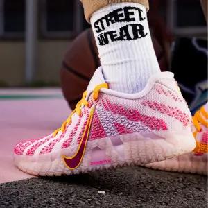 나이키 핑크 레드 농구화 자3 EP 쿠션 운동화 남성 실내 코트 신발 [국내배송]