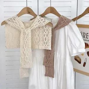 여성 숄 여름 펀칭케이프 케이프스카프 니트숄 스카프케이프 숏케이프