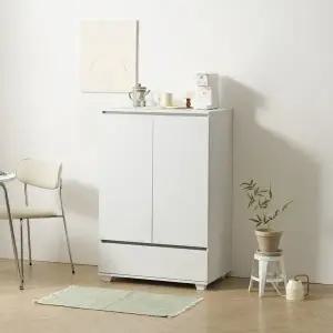 [인터데코]한눈에 정리되는 냉장고 스타일 수납장 P0000CDQ (착불)