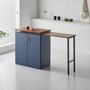 [인터데코]좁은공간 인출식 확장형 수납 식탁 조리대 P0000BNH (착불)