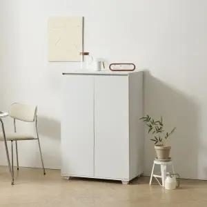 [인터데코]한눈에 정리되는 냉장고 스타일 수납장 P0000CDP (착불)