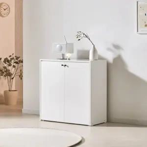 [인터데코]주방과 거실 정리를 위한 실용적 다용도 수납장 80cm P0000BVU (착불)