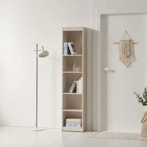 [인터데코]감성 인테리어 완성 슬림 5단 책장 40cm P0000BPU (착불)