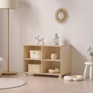 [인터데코]아이방,거실,침실 활용도 높은 다용도 수납장 80cm P0000CFL (착불)