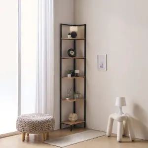 [인터데코]모서리 공간을 활용하는 다단 선반장 P0000BZG (착불)