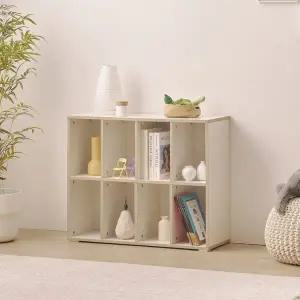 [인터데코]아이방 감성 교구 정리 수납 책장 2단 80cm P0000BQZ (착불)