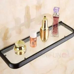 ( )화장실 욕실일자선반 욕실선반설치 욕실수납 샤워실선반 강화유리 수납선반 욕실선반