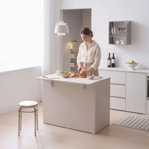 FC103 접이식 아일랜드 식탁 홈바 1000 1color