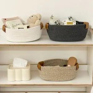 접견실 간식바구니 인테리어 수납함 보관함 소품정리함 다용도정리함 바스켓정리함 정리함 다용도수납함