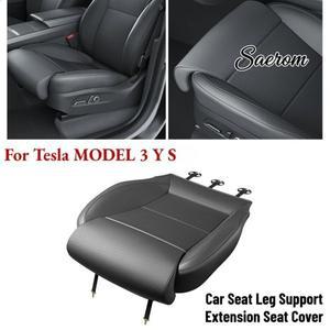 테슬라 모델 3 Y S 신형 주니퍼 레그 서포트 연장 시트 커버 메모리폼 쿠션 자동차 인테리어 액세서리