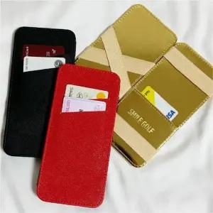 [지앤지] 라운딩 지갑 골프 카드 티 수납 다용도 휴대용 파우치 케이스