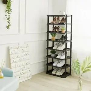 ( )정리대 코너 슈즈랙 8단 현관 조립식 신발장 다단 플라스틱