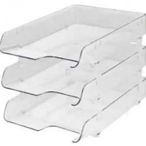 ( )투명 정리함 정리대 사무용 조립식 사무실 책상 서류