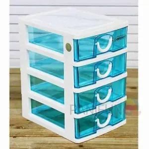 서랍장 칸막이수납함 플라스틱정리함 플라스틱수납함 수납상자 4단 잡동사니정리