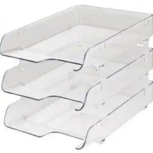 ( )투명 정리함 정리대 사무용 조립식 사무실 책상 서류