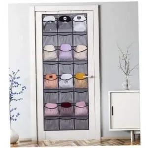 (타입 24칸)걸이형 수납함 모자 정리함 정리 24칸 옷장 걸이식