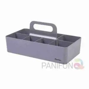 ( )소품트레이 책상수납함 데스크정리 정리함 책상정리 사무실정리함 회색