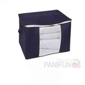 ( )옷수납정리함 세로형 옷장정리함 정리수납함 의류수납함 남색 옷정리함 드레스룸정리함