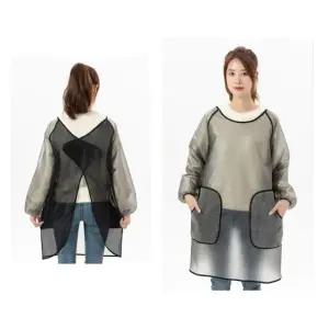 TPU 방수 긴소매앞치마 포켓형