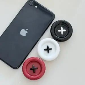 단추 컬러 버튼 비비드 유니크 레진 소품샵 추천 핸드폰거치대 데일리 남녀공용