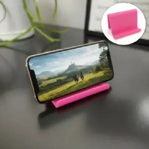 ( )초경량 미니 휴대폰 거치대 주머니 쏙 컴팩트 사이즈 (핑크)